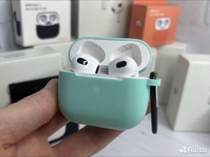 Apple Airpods 3 premium (гарантия+чехол)