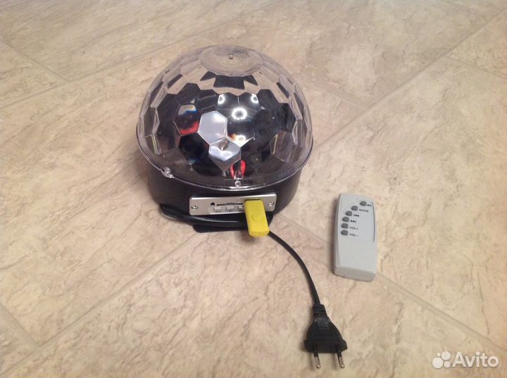Музыкальный диско шар