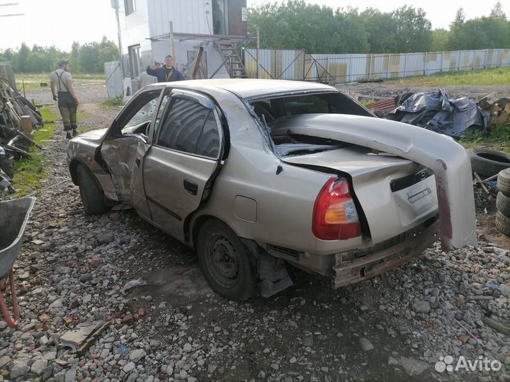 Hyundai accent 1.5л 102лс G4eс в разбор
