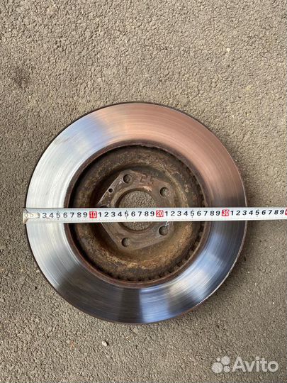 Тормозные диски передние Ауди А4 В9