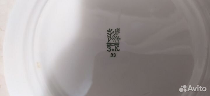 Тарелки десертные СССР (19 см)