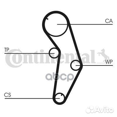 Ремень грм contitech CT841 CT841 Continental