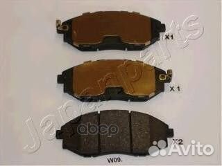 Колодки торм.диск. paw09af Japanparts