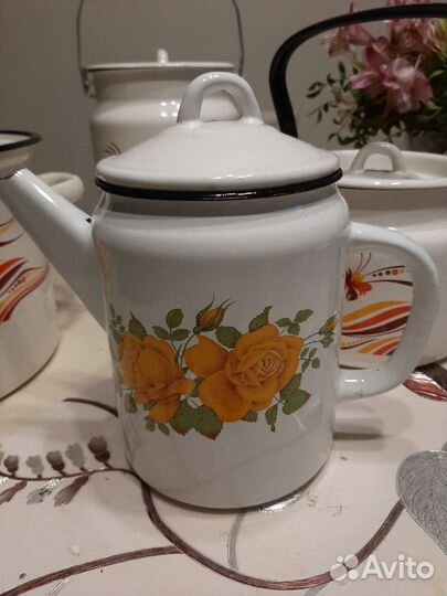 Эмалированная посуда СССР