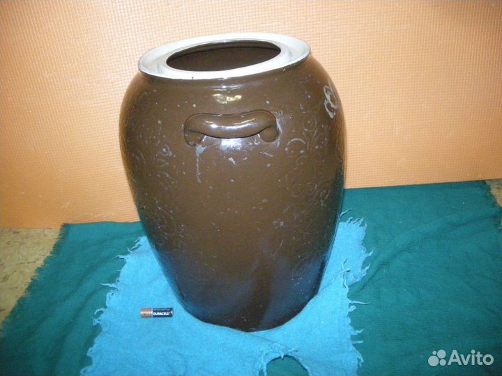 Ваза деревянная разборная огромная под бронзу