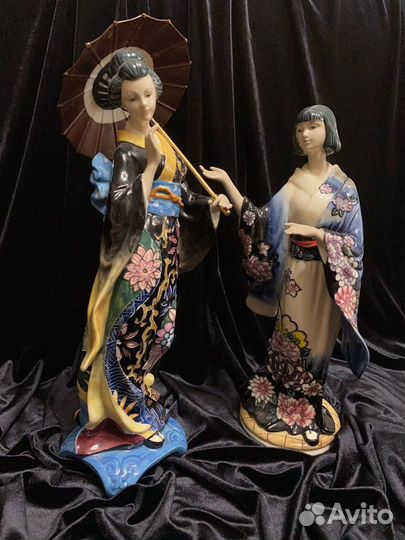 Статуэтка фарфоровая «Гейша»