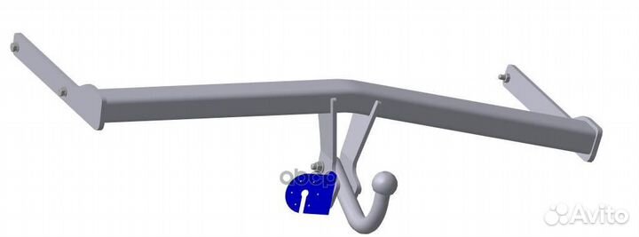 Фаркоп VAG Q3/tiguan 07- (тип шара A/под вырез