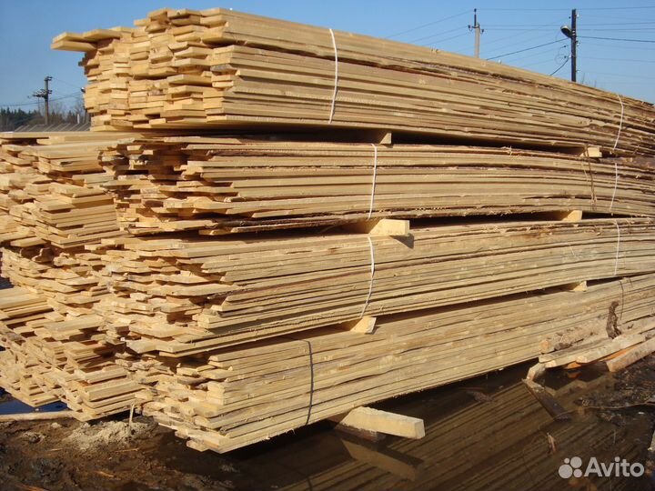 Доска обрезная 50х150х6000