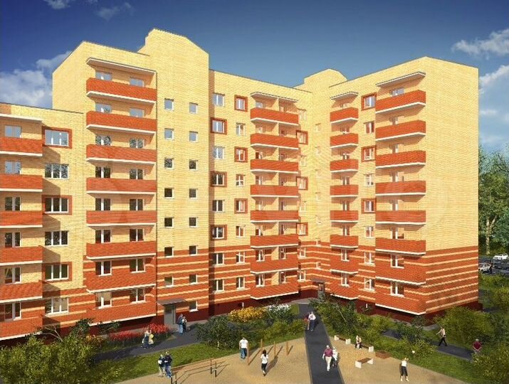 2-к. квартира, 66,7 м², 4/10 эт.