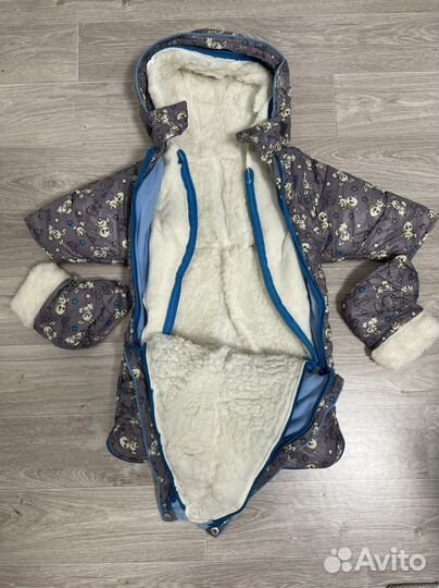 Комбинезон трансформер конверт для новорожденного