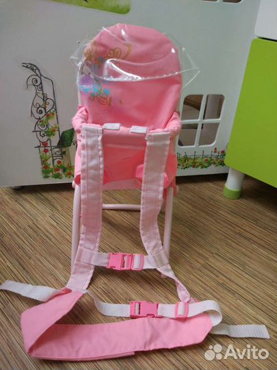 Трансформер кресло-рюкзак-переноска д/куклы baby b