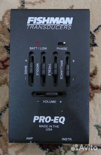 Внешний преамп-эквалайзер Fishman Transducers