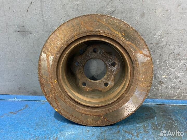 Диск тормозной задний Nissan Qashqai J10