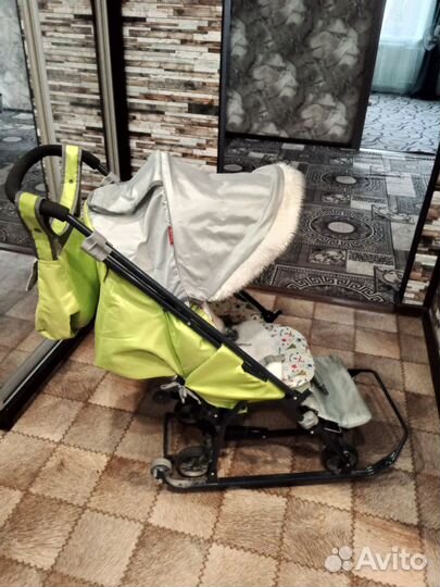 Санки коляска ника