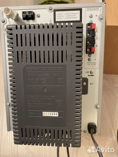 Аудиосистема sony