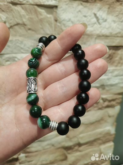 Браслеты из натуральных камней мужские