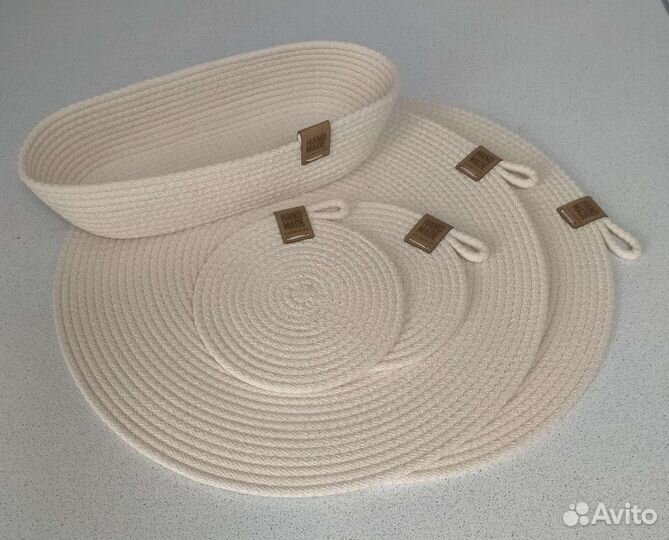 Набор сервировочный. Ручная работа