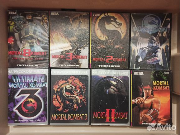 Картриджи Sega