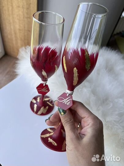 Свадебные бокалы