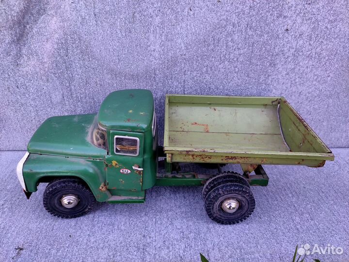 Машина СССР железная большая ЗИЛ 130 самосвал