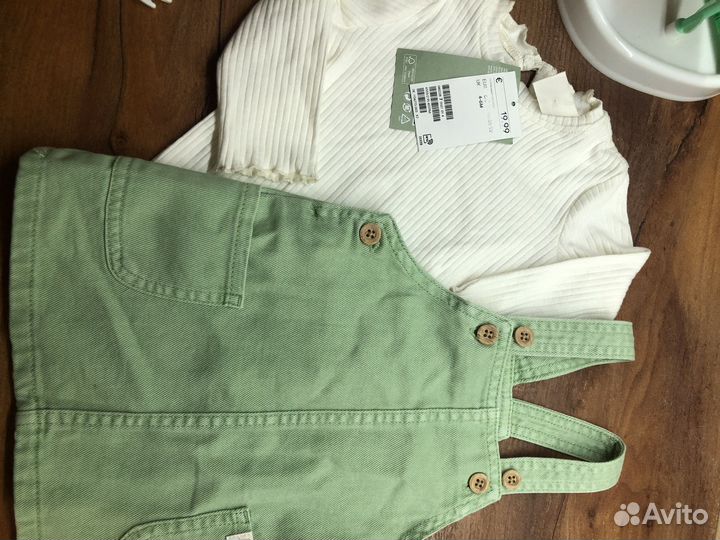 Новая одежда для девочки пакетом HM 68