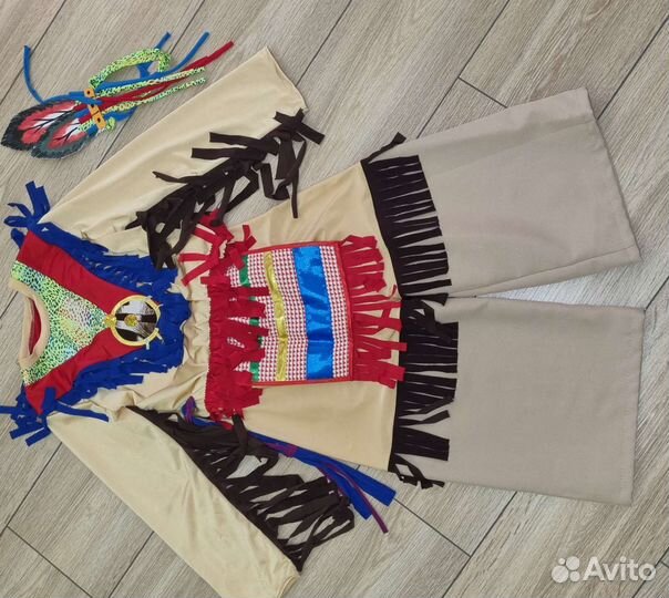 Прокат костюм индейца