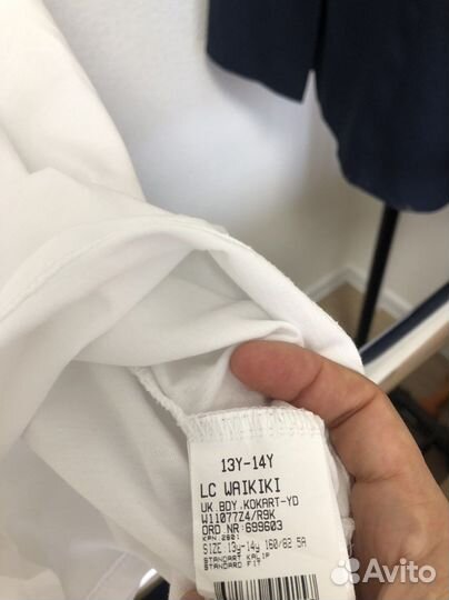 Блузка белая для девочек