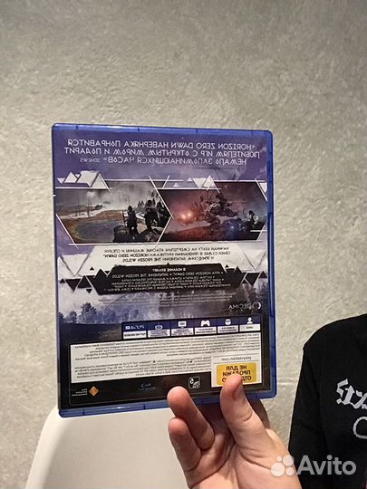 Диски на ps4 horizon zero dawn (на русском языке)