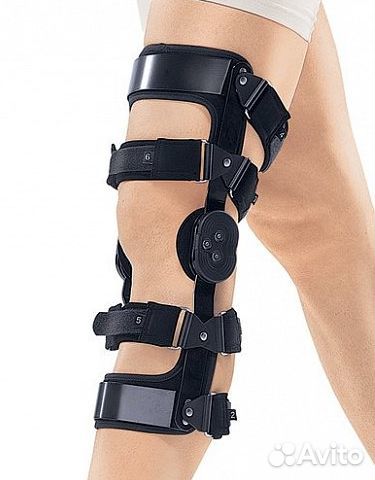 Ортез коленный orlett PO-303 рамный шарнирный