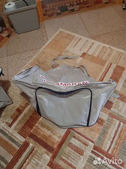 Комплект фирменных седушек с сумками и рундук