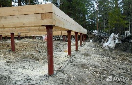 Винтовые сваи под ключ