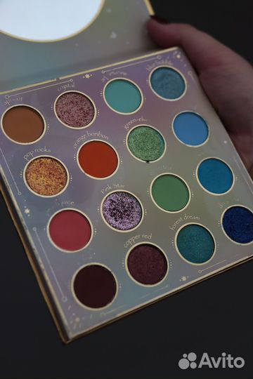 Б/у палетки теней jeffree star, oden's eye и тд