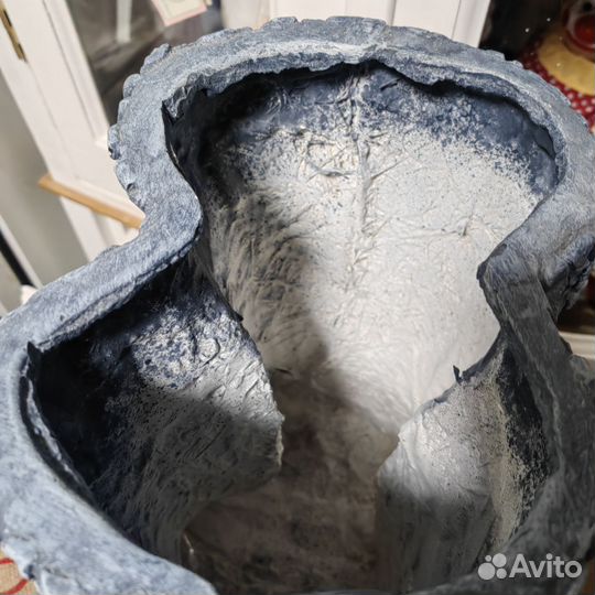 Ваза-сапоги. Бетон