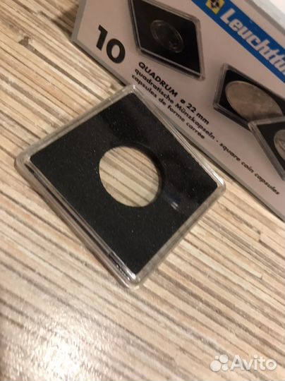 Quadrum капсулы для монет 22мм