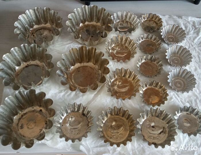 Жестяные формы для выпечки СССР