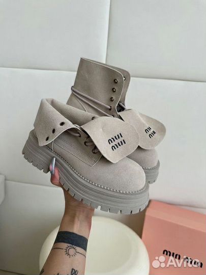 Ботинки женские зимние Miu Miu 37-39