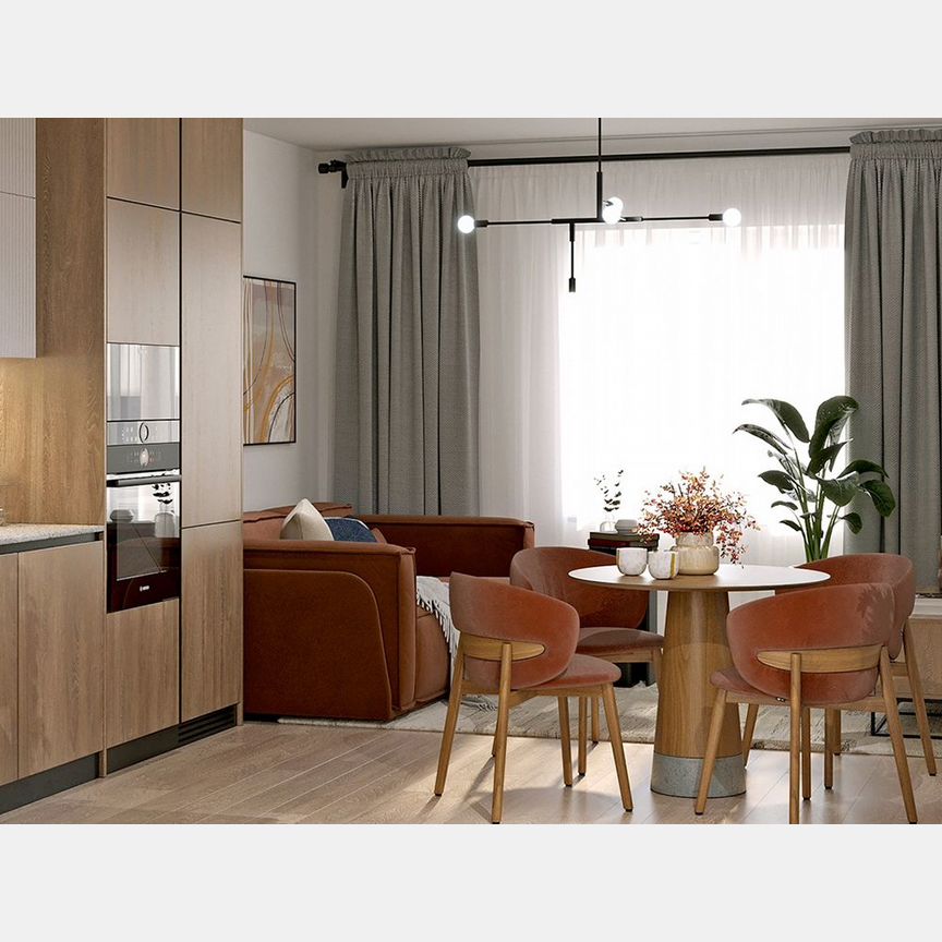 2-к. квартира, 68 м², 4/13 эт.