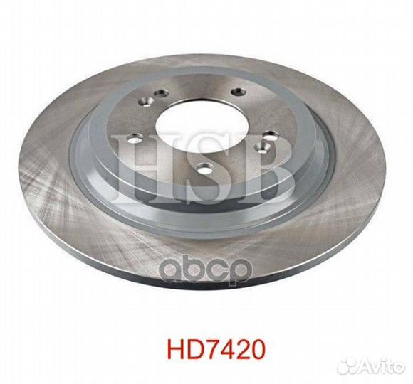 Диск тормозной задний hyundai Tucson / KIA Spor