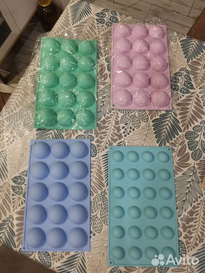 Формочки силиконовые для моти