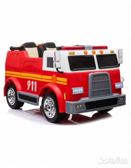 Детский электромобиль Пожарная машина