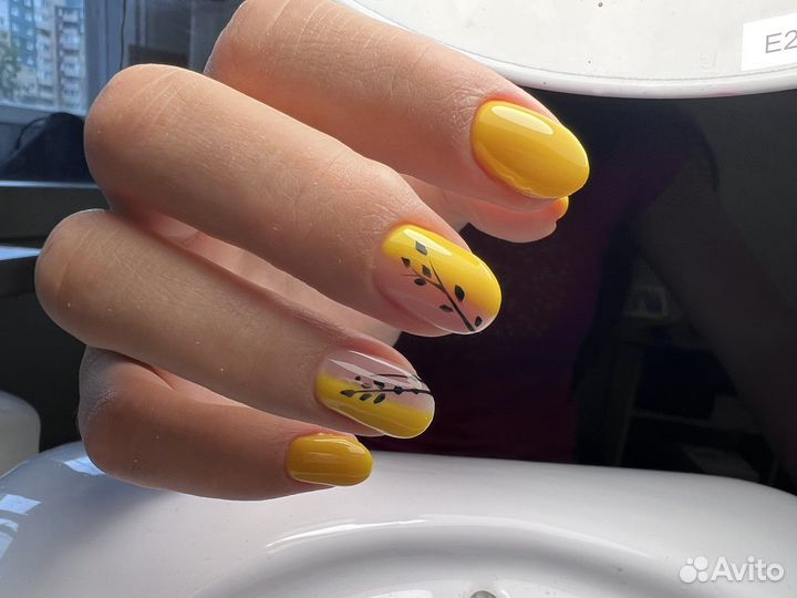 Маникюр, гель-лак, педикюр, наращивание, дизайны