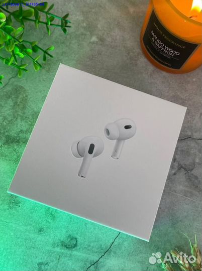 AirPods Pro 2 1:1 «Оригинал» (Чехол + Доставка) (А