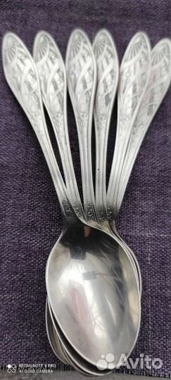 Столовые приборы мельхиор СССР