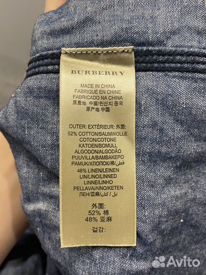 Рубашка Burberry Brit (оригинал), (M/S размер)