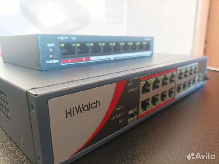 POE Коммутаторы Hiwatch/ Hikvision