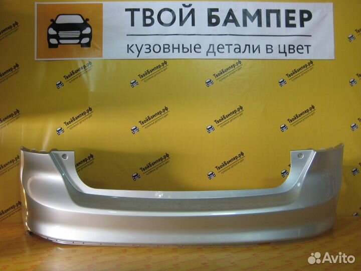 Бампер задний Ford Focus 3 задний цвет Серебристый