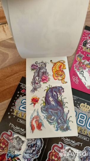 Временное тату (татуировки) наклейки