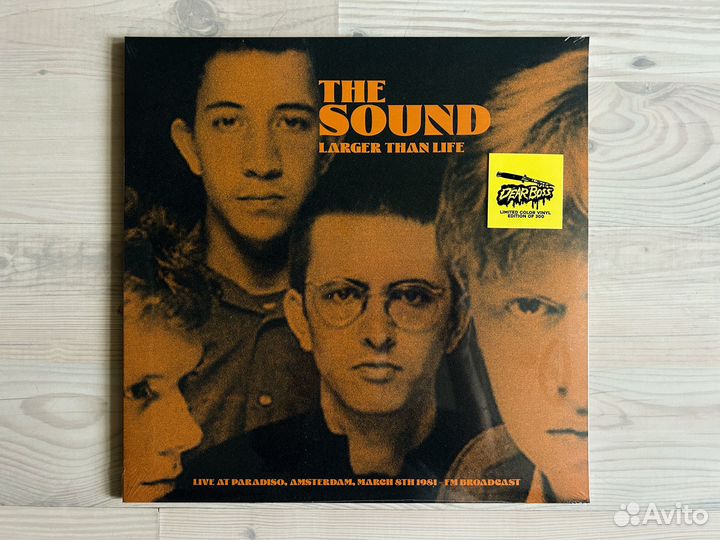 Винил The Sound – Larger Than Life (LP, Yellow)