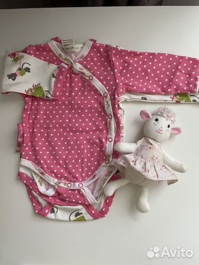 Боди для девочки 68