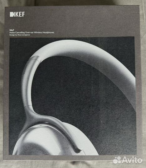 Беспроводные наушники KEF Mu7 Silver